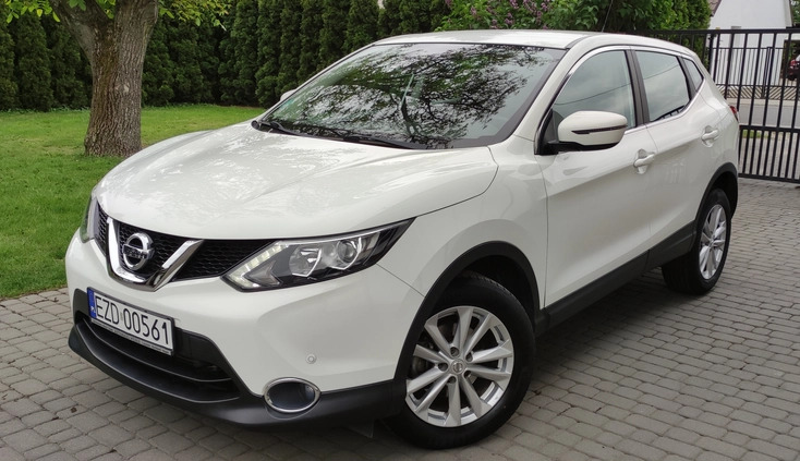 Nissan Qashqai cena 59900 przebieg: 54000, rok produkcji 2017 z Recz małe 326